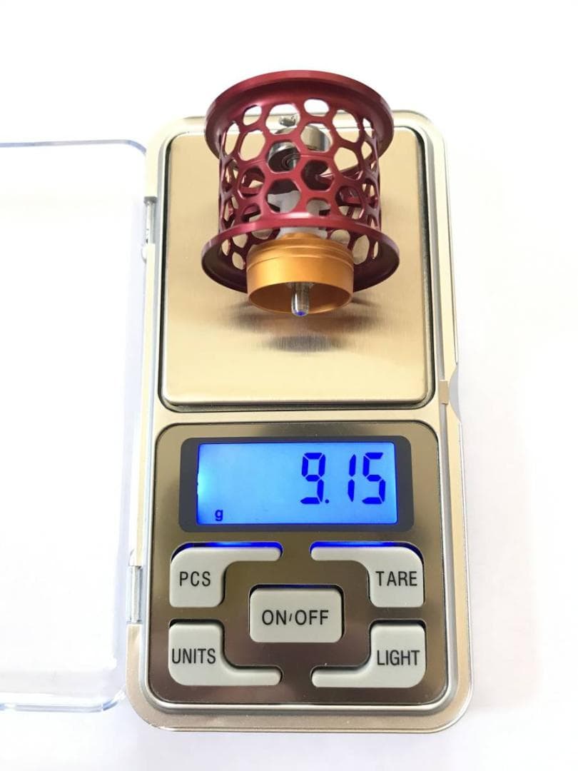 レイズスタジオ アルファスSV 100 フィネススプール 33mm レッド