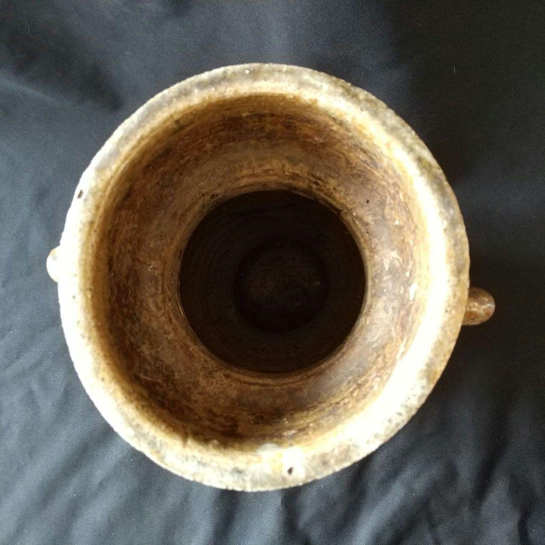 古伊賀花生 箱あり 伊賀 茶道 華道 茶道具