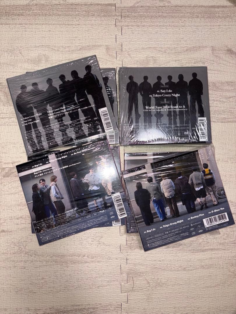 アイドル Travis Japan SayIdo/TokyoCrazyNight CD