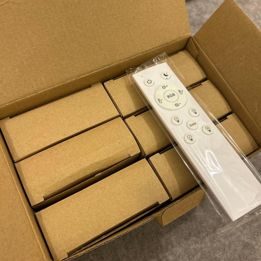 Aotelicht RGBW LED ダウンライト リモコン付き 5W 6個