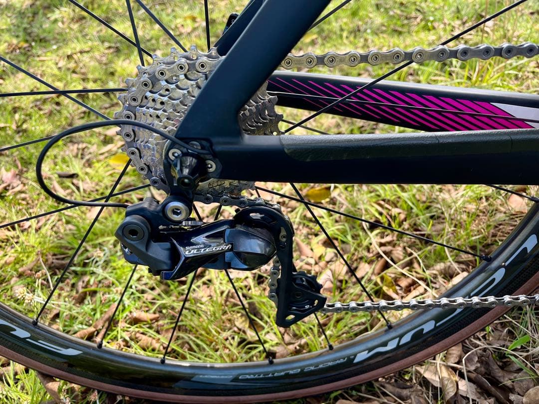 美品MERIDA REACTO 4000 Di2 アルテグラ カーボンホイール