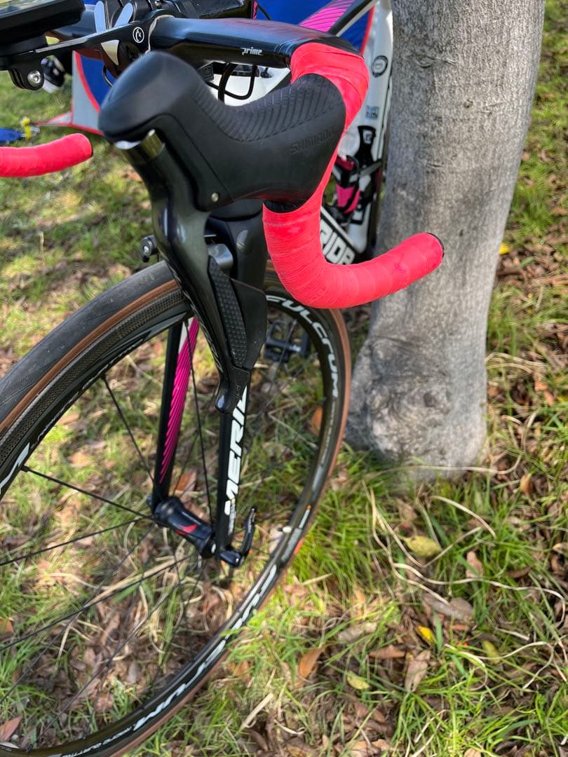 美品MERIDA REACTO 4000 Di2 アルテグラ カーボンホイール