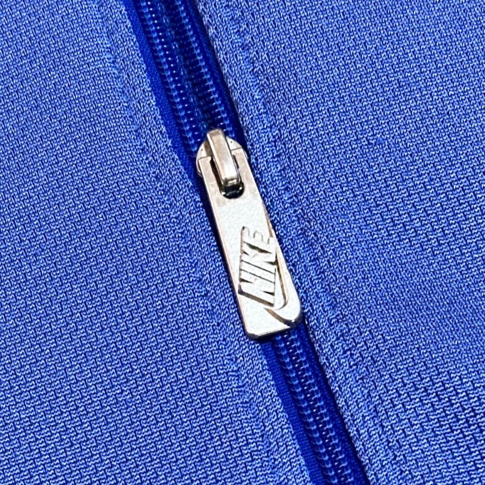 ナイキ NIKE トラックジャケット 刺繍ロゴ 青 M 1794