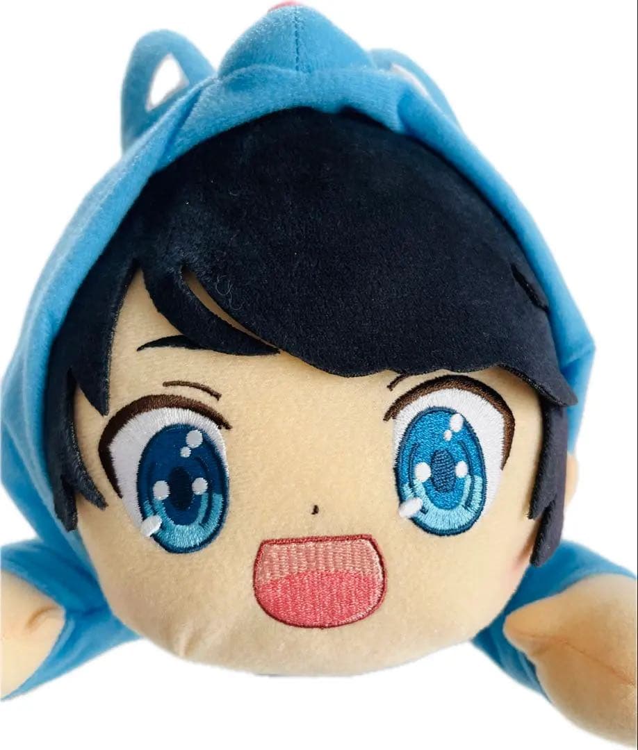 ちろぴの 寝そべり ぬいぐるみ フード付き 猫耳 2個セット gigo