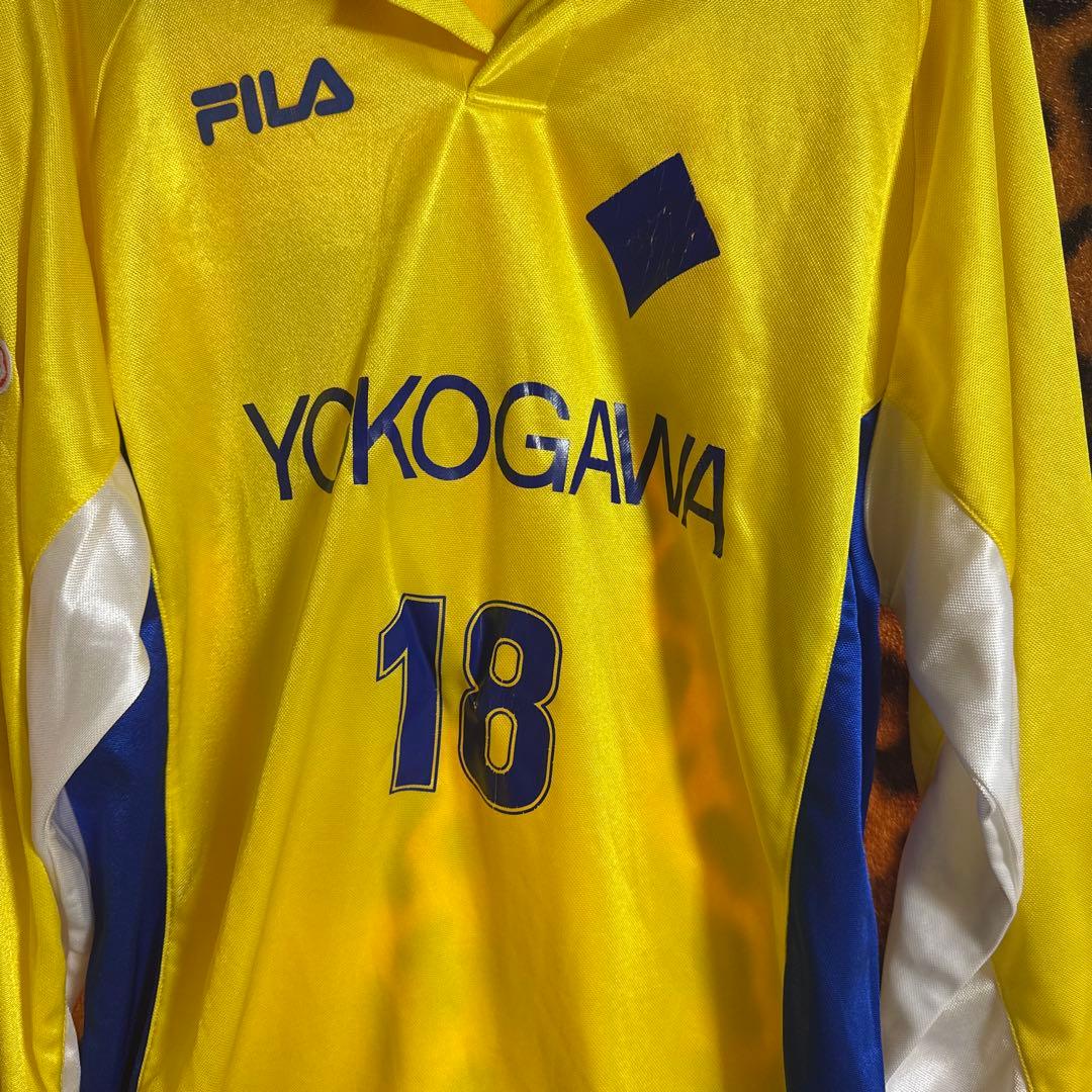横河　　横河電機　JFL サッカー　横河武蔵野FC 長袖 上下セット　2XL