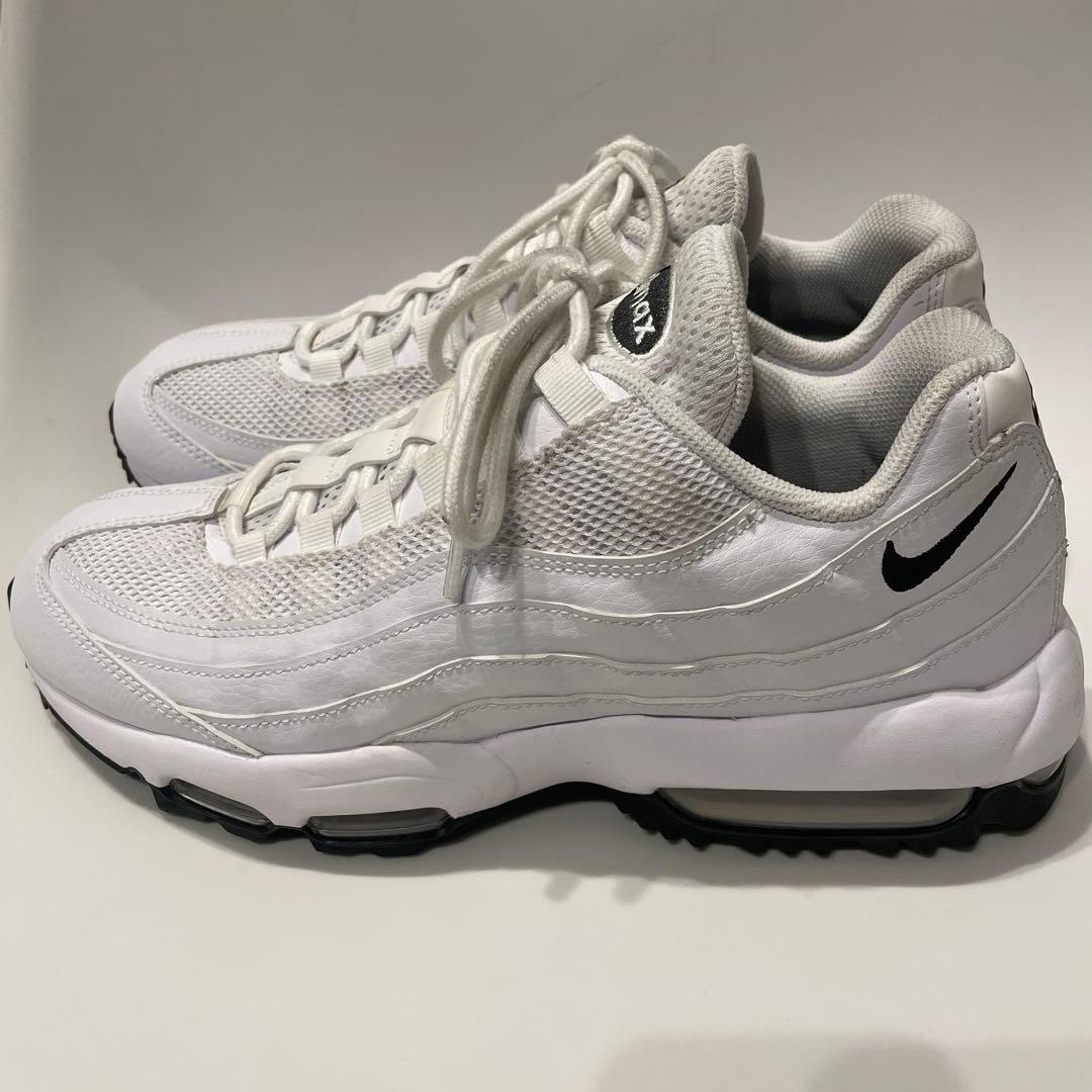 ナイキ エア マックス 95 GOLF Nike Air Max 95 白 28