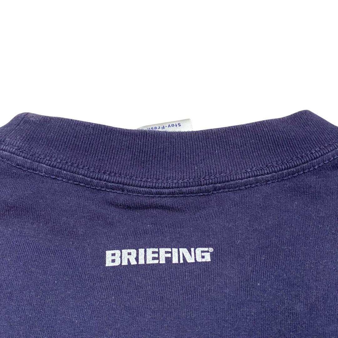 BRIEFING ブリーフィング×GOAT ゴート 半袖 Tシャツ M ネイビー