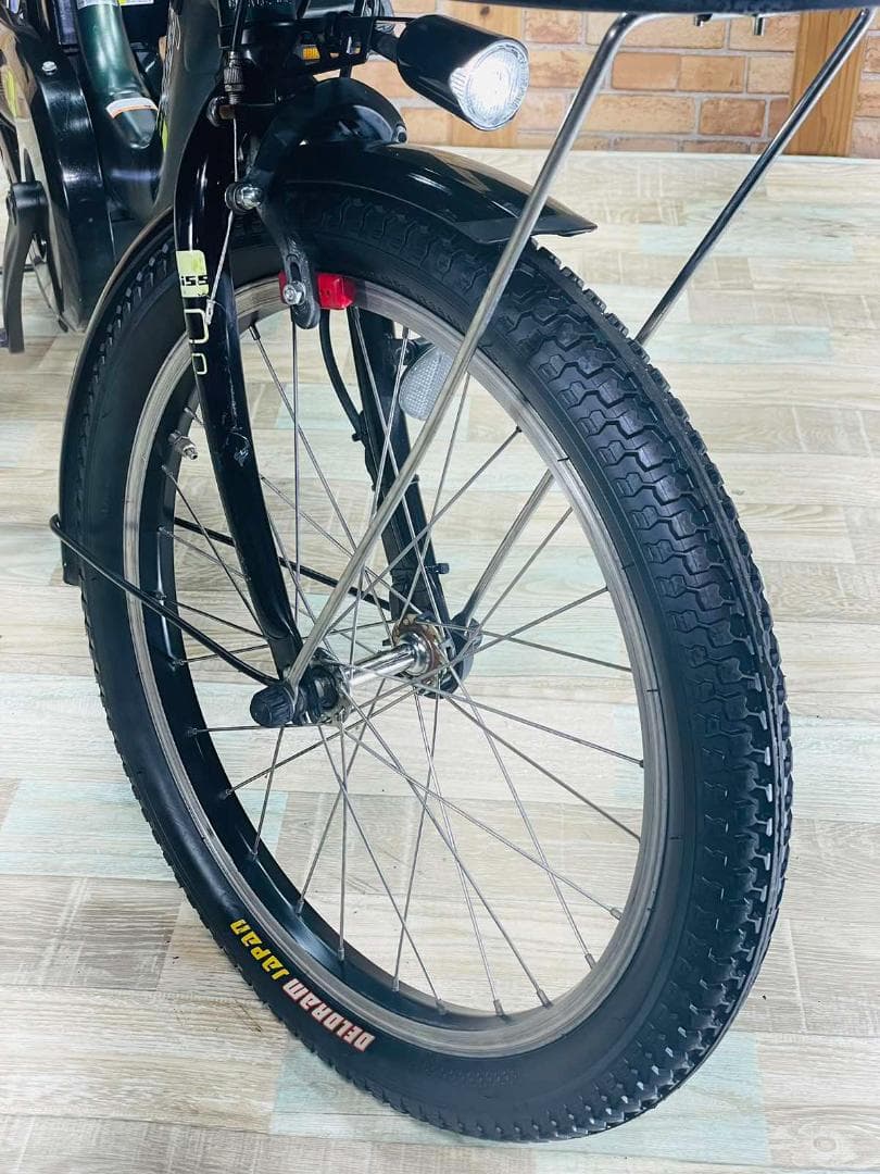 超人気 グリーン ヤマハ No1モデル 電動アシスト自転車 H1463