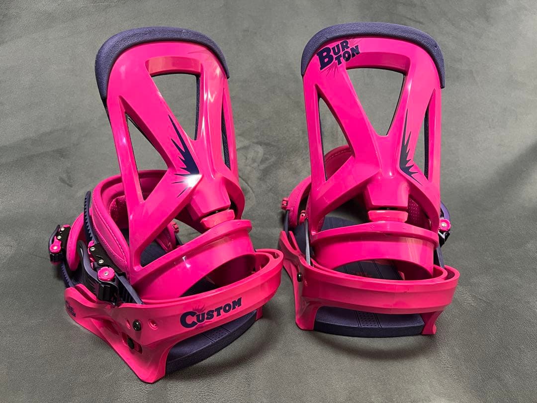 BURTON CUSTOM バインディング ビンディング ピンク L