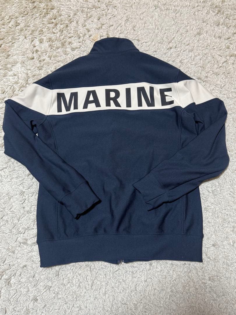 muta MARINE 5 トラックジャケット ジップアップジャケット ネイビー