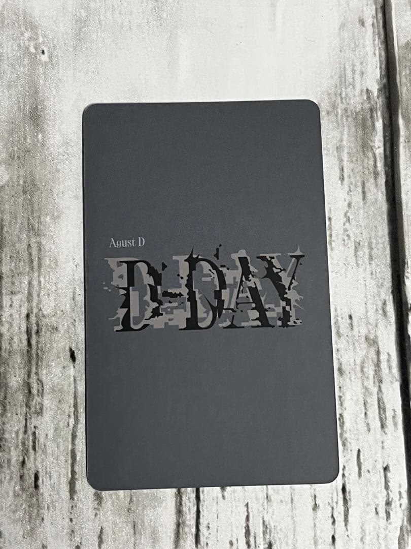Agust D ソロアルバム　D-DAY 一式とライブVIP入場特典