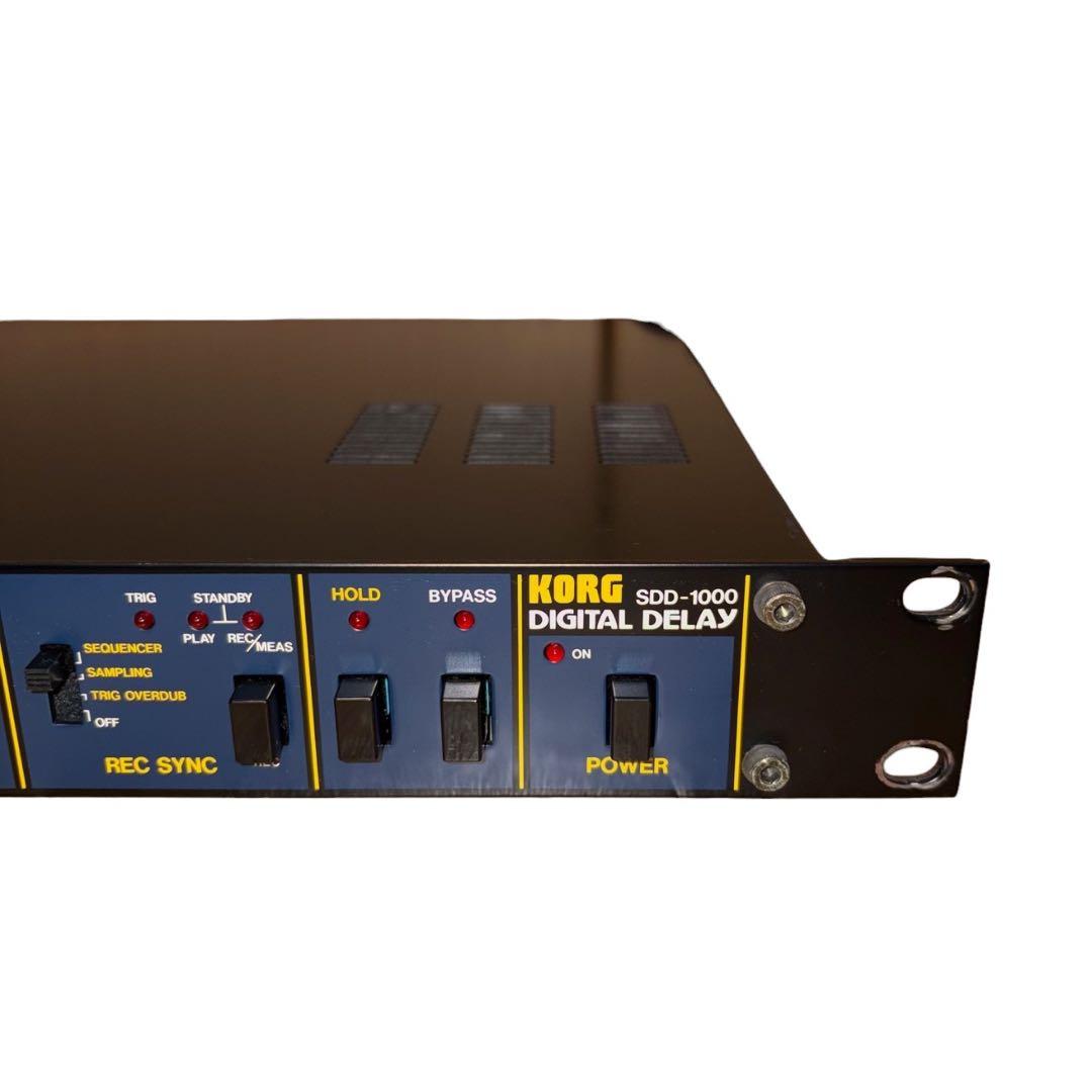 【美品・動作品】KORG SDD-1000 デジタルディレイ ラックエフェクター