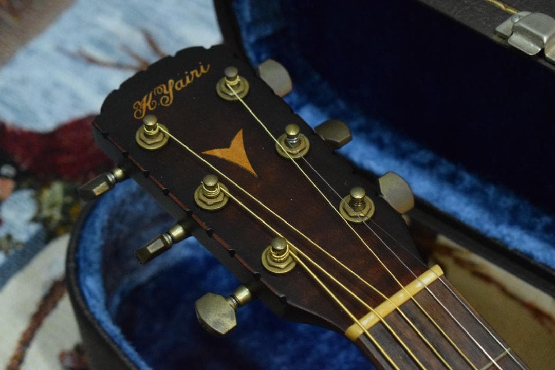 K.Yairi R2-AN 2003年製 ハードケース付 状態良好 新品弦