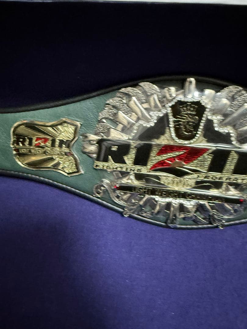 ラスト1点 新品RIZIN レプリカ ミニベルト ライジン チャンピオンベルト