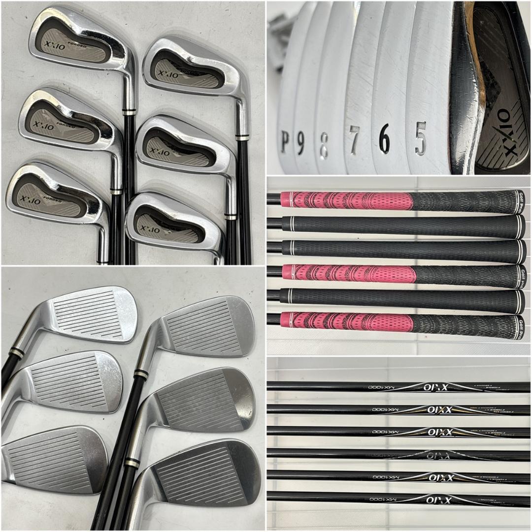 メンズ右利き初心者用　ゼクシオ　初代&5&6&7ゴルフセット　W₋2778