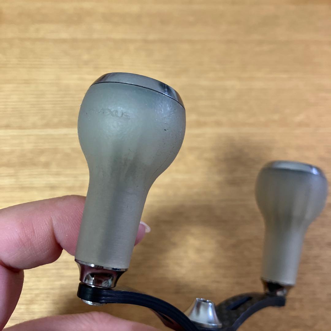 美品　シマノ用　ゴメクサス　カスタム　ダブルハンドル　80mm スタンド