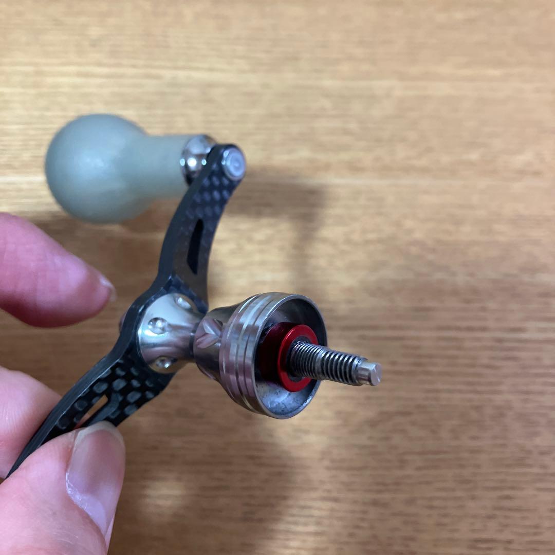 美品　シマノ用　ゴメクサス　カスタム　ダブルハンドル　80mm スタンド