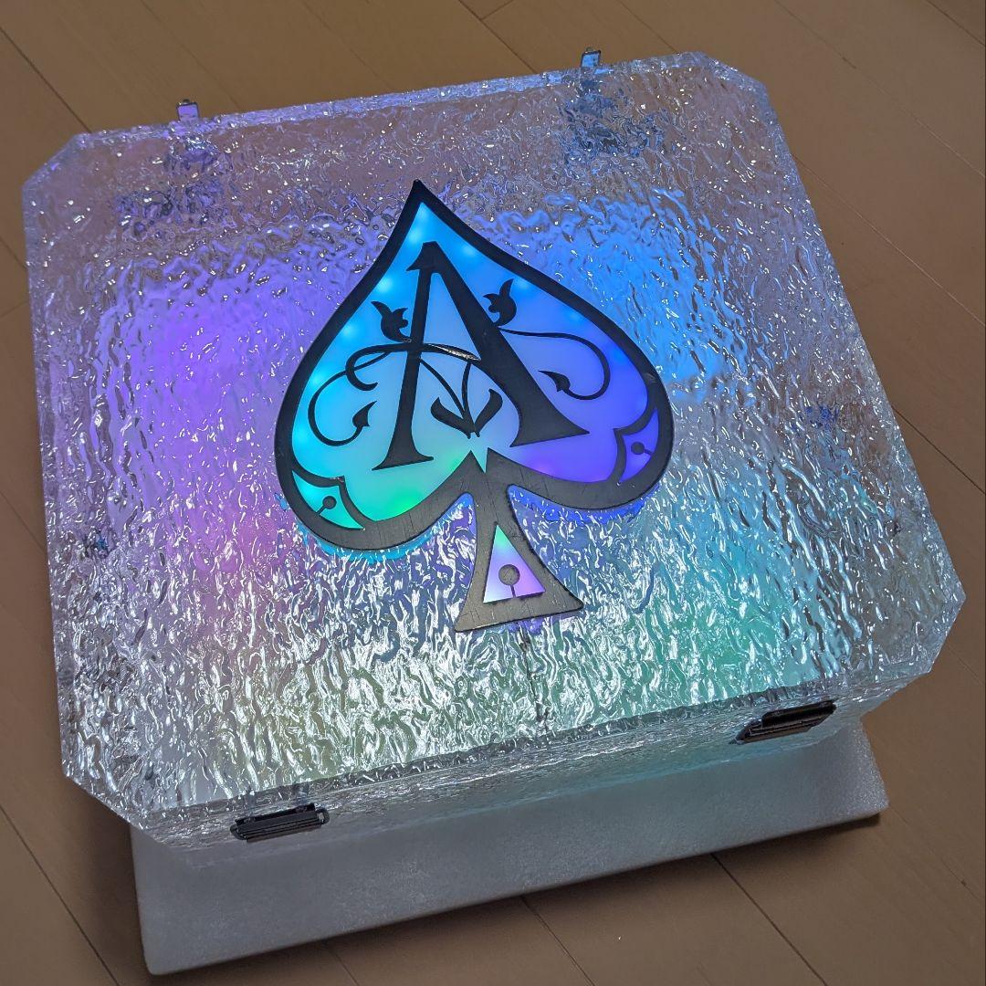 ボトルケース　LED　 アタッシュケース ディスプレイ シャンパン
