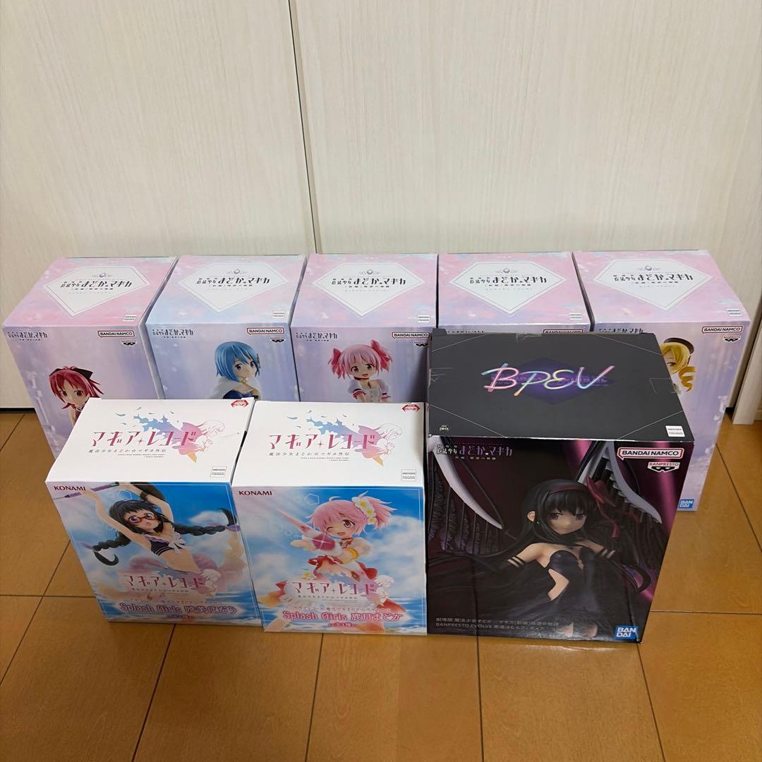 魔法少女まどか☆マギカ　フィギュア8体セット　まとめ売り
