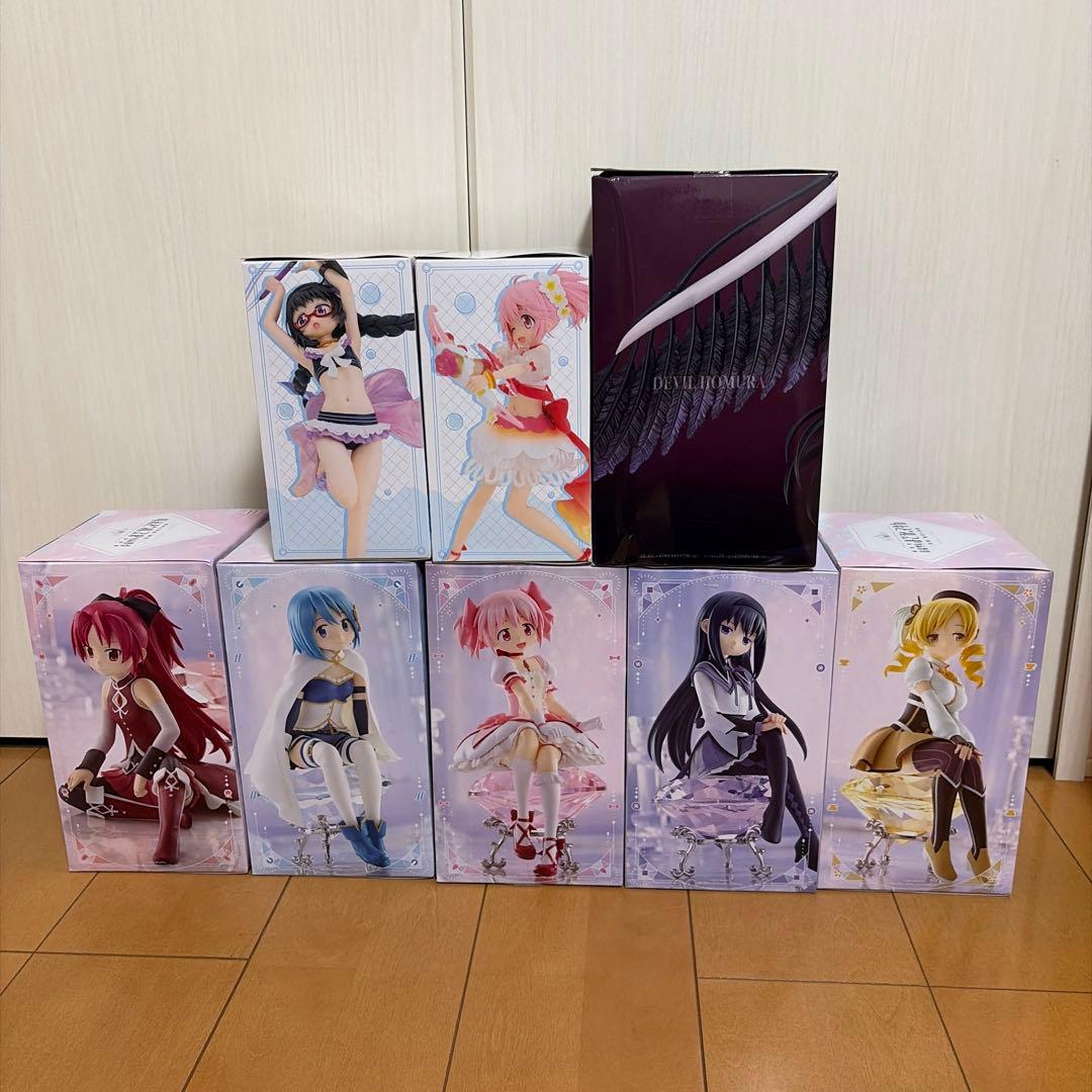 魔法少女まどか☆マギカ　フィギュア8体セット　まとめ売り
