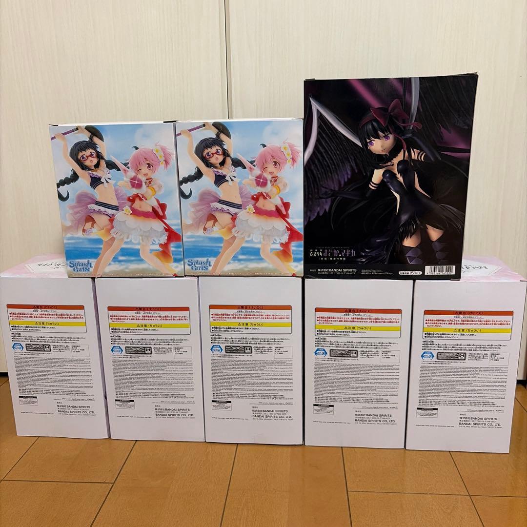魔法少女まどか☆マギカ　フィギュア8体セット　まとめ売り