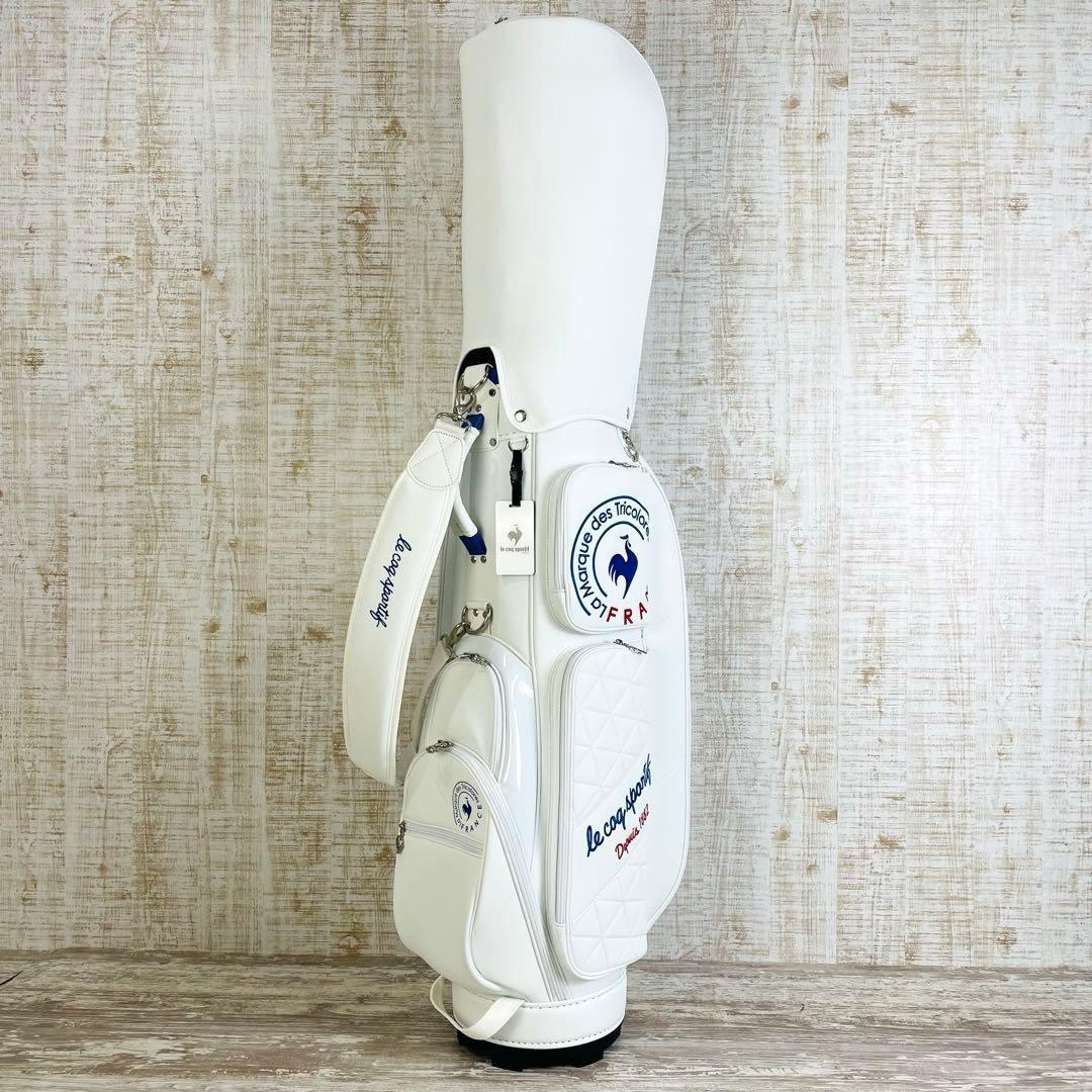 【美品】ルコックスポルティフ　レディース　サークルグラフィック キャディバッグ