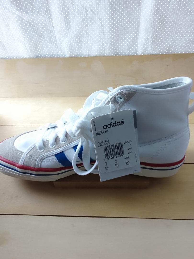 adidas NIZZA HI 27.5 cm ホワイト