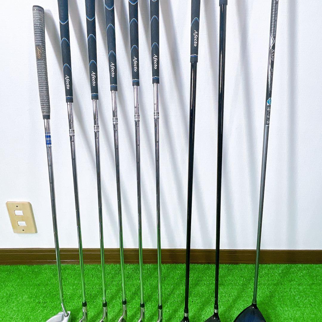 XXIO Afecto メンズゴルフ　入門　ルコック　キャディバック付き