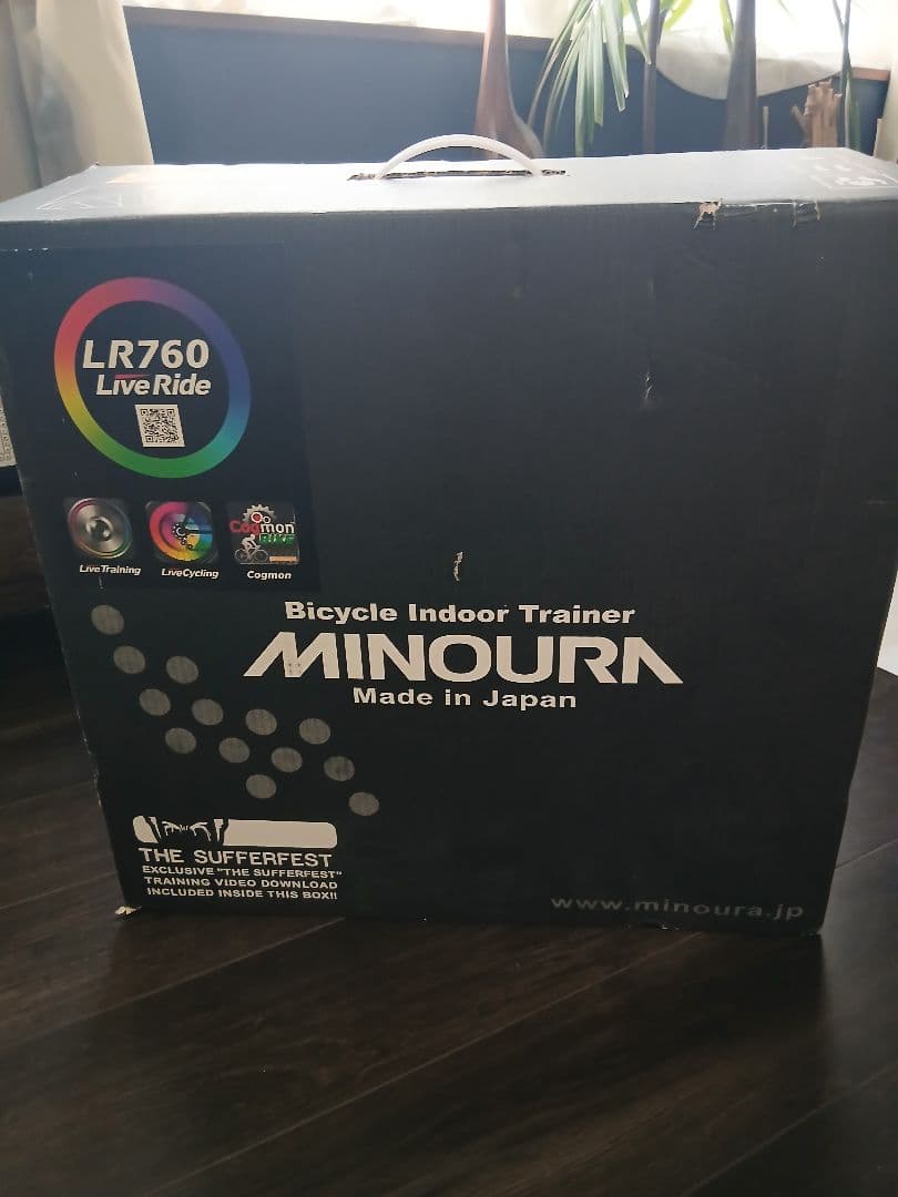 美品　MINOURA 固定式サイクルトレーナー LiveRide LR760