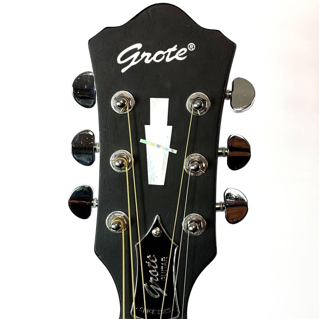GROTE エレクトリックギター セミホローボディ P90 ピックアップ