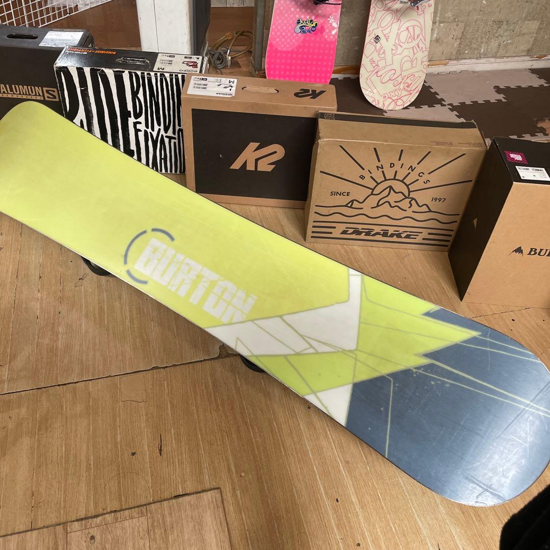 BURTON×ZUMA　バートンスノーボードセット　未使用バインディング付