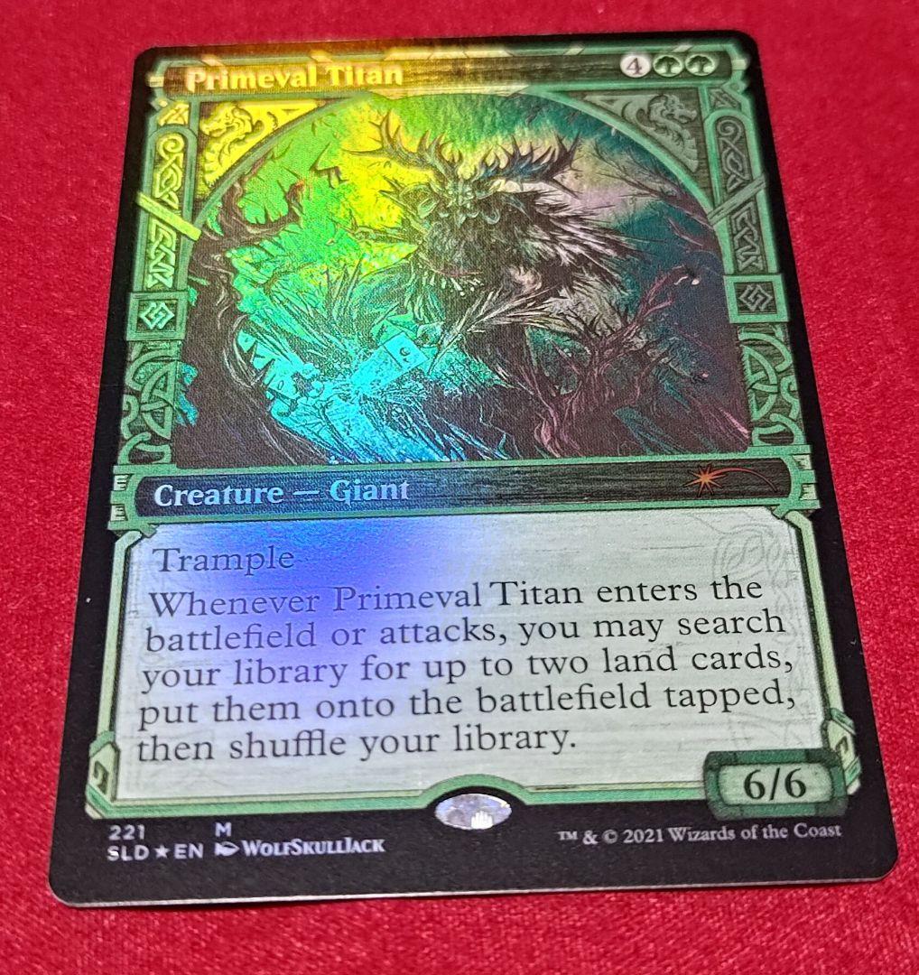 原始のタイタン Secret Lair ショーケースFoil 4枚セット MTG
