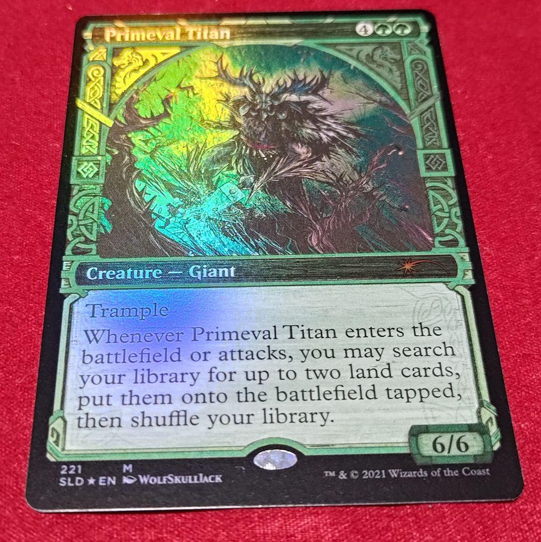 原始のタイタン Secret Lair ショーケースFoil 4枚セット MTG