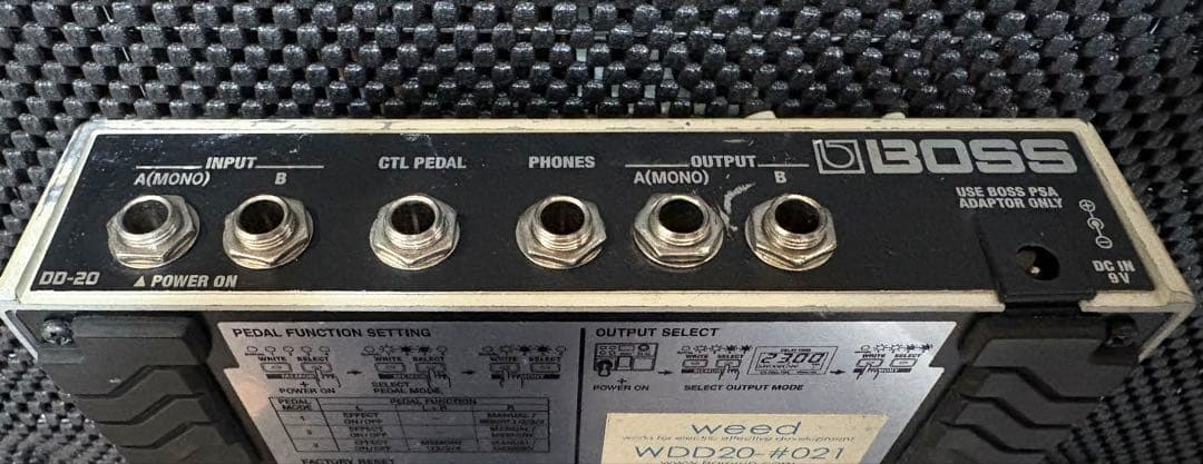 WEED DD-20 GIGA DELAY BOSS ディレイ Delay
