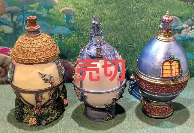 レア　シンデレラ　エッグキャッスル　限定版　フランクリンミント　新品未使用　2種