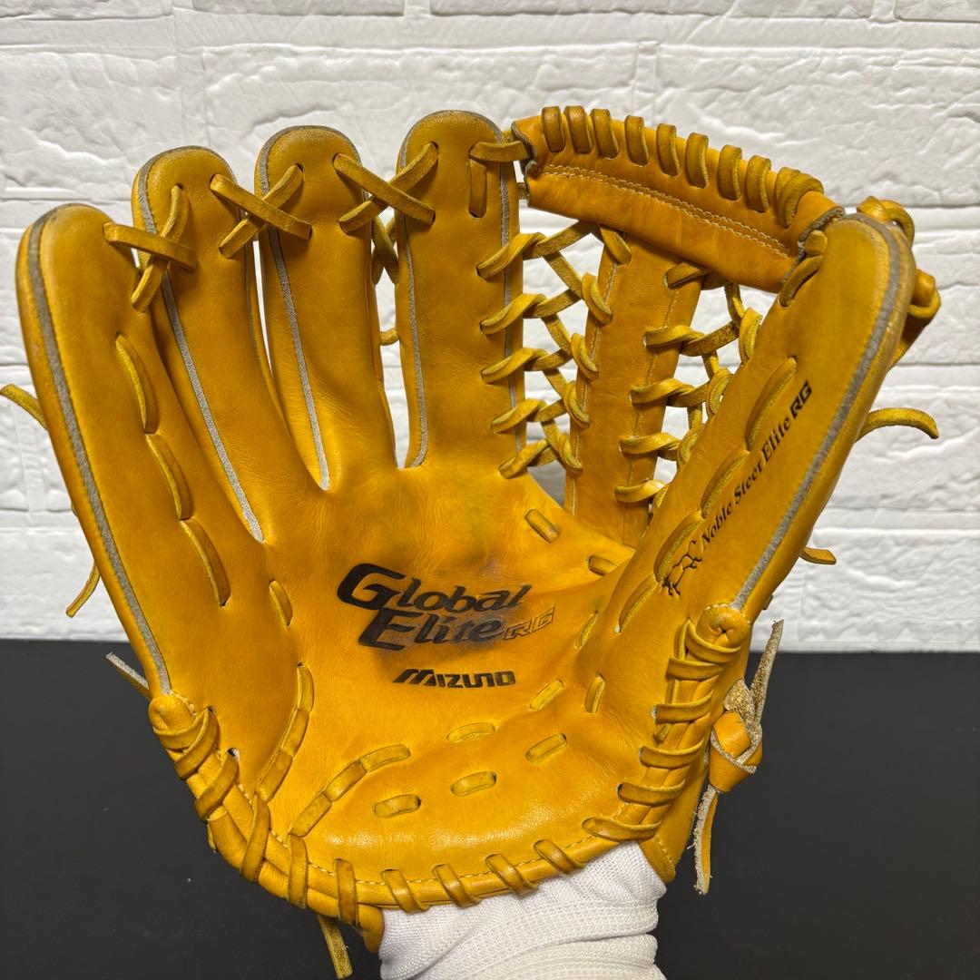 【稀少】 MIZUNO 軟式 グローブ グローバルエリート サウスポー 外野手用