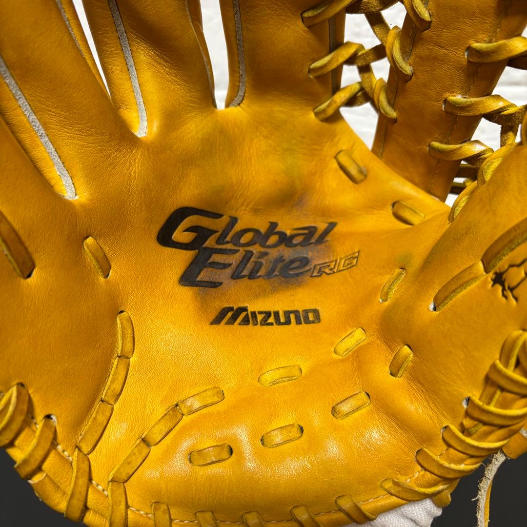 【稀少】 MIZUNO 軟式 グローブ グローバルエリート サウスポー 外野手用