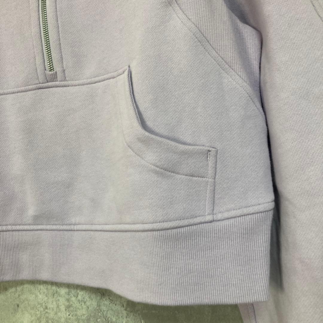 LULULEMON スキューバオーバーサイズファネルネックハーフジップ