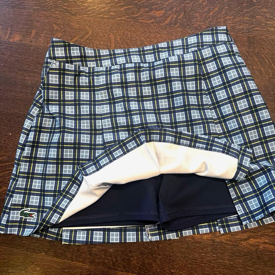 Lacoste ラコステ　ウルトラドライチェックゴルフスカート