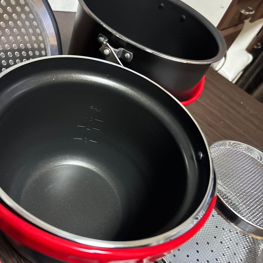 もりもり。Coleman(コールマン) アルミクッカーコンボ