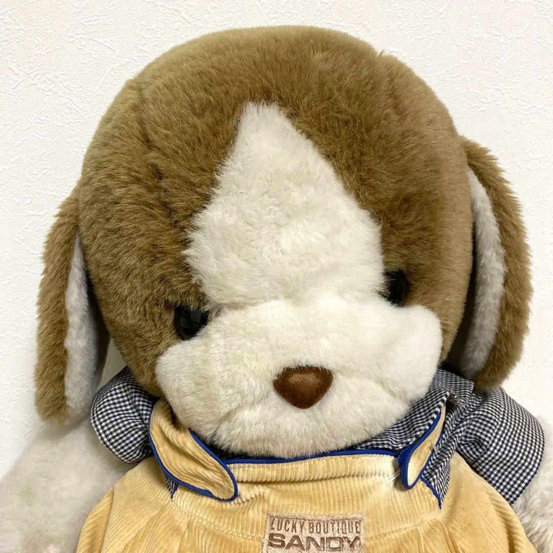 当時物 サンアロー 犬のサンディ ぬいぐるみ特大サイズ 約60㎝ 昭和レトロ2