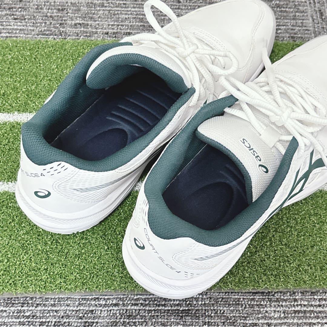 美品❗️アシックス COURT SLIDE 4メンズ 27.5センチ