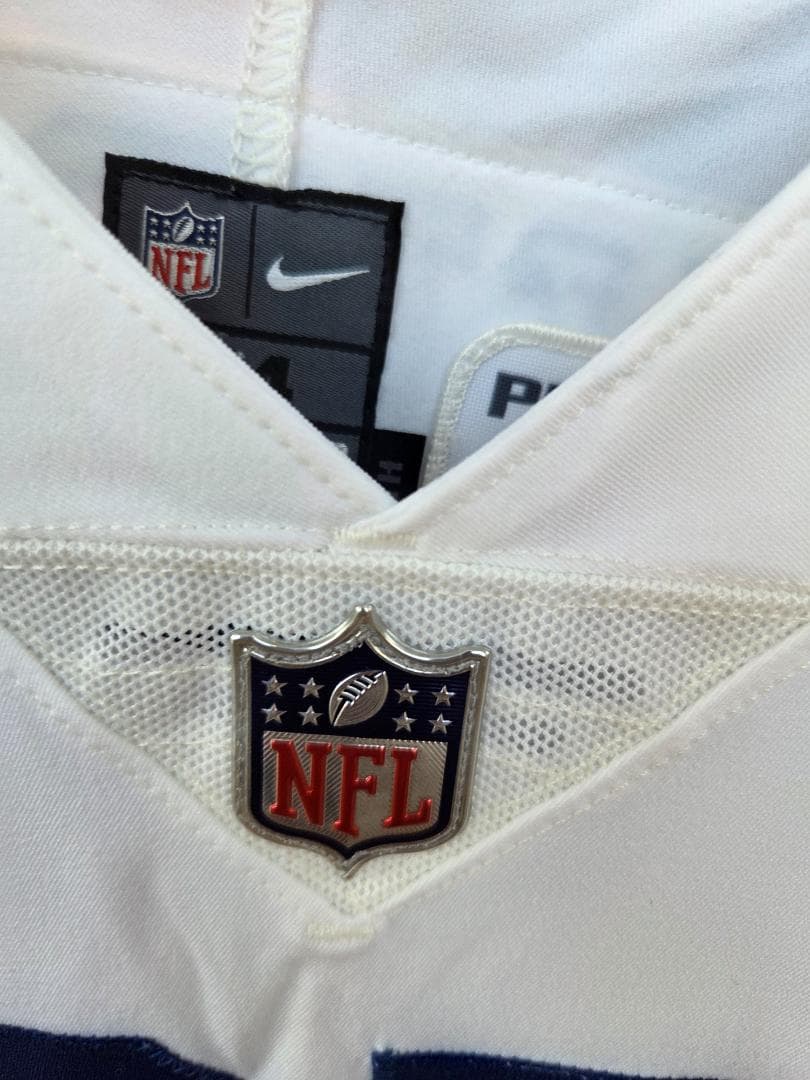 NIKE NFL 白 ユニフォーム 35 KIRK