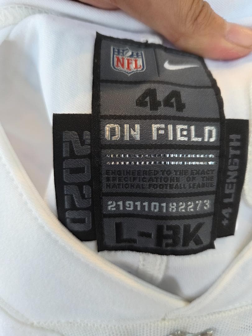 NIKE NFL 白 ユニフォーム 35 KIRK