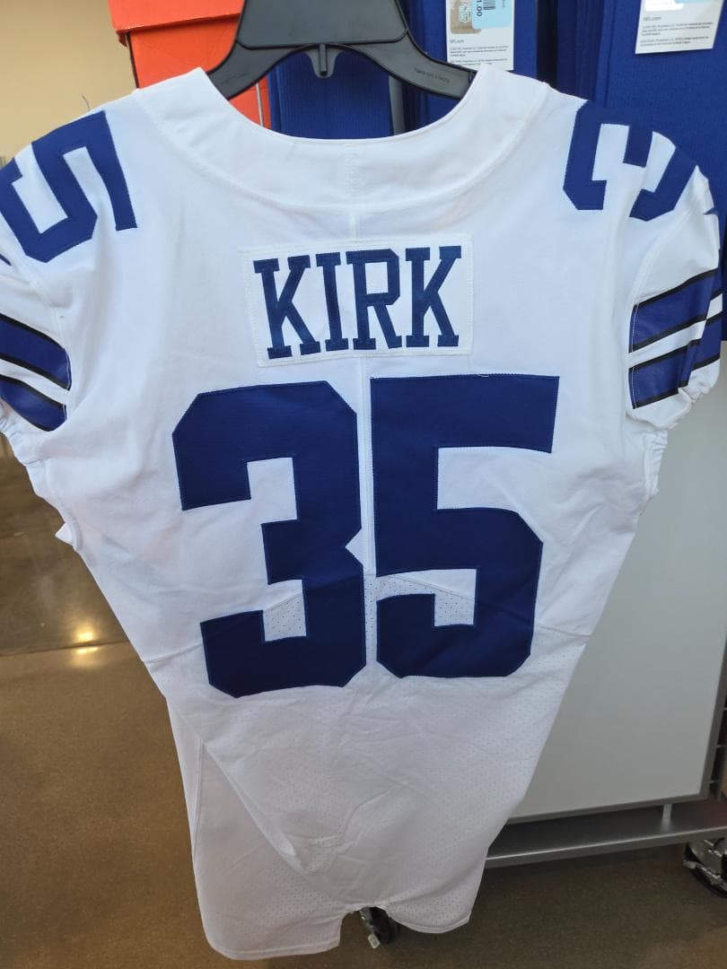 NIKE NFL 白 ユニフォーム 35 KIRK