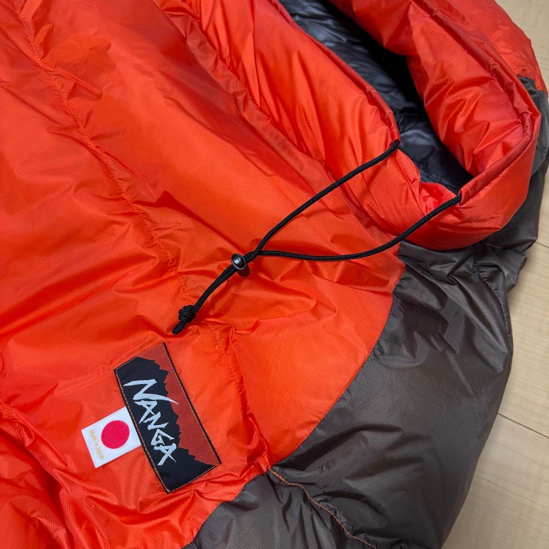 新品 NANGA ナンガ シュラフ オーロラライト 450DX レッド 日本製