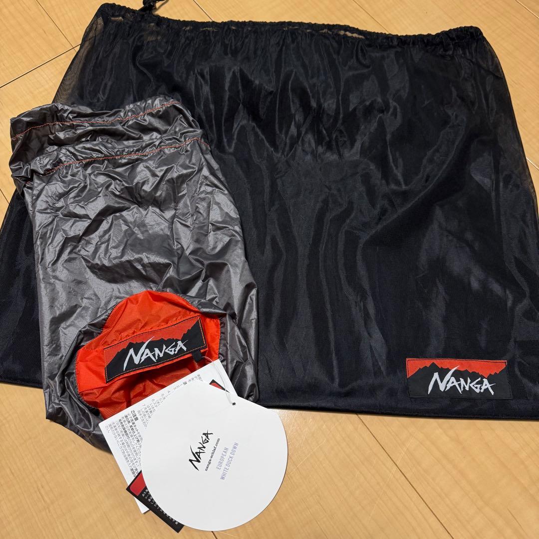 新品 NANGA ナンガ シュラフ オーロラライト 450DX レッド 日本製