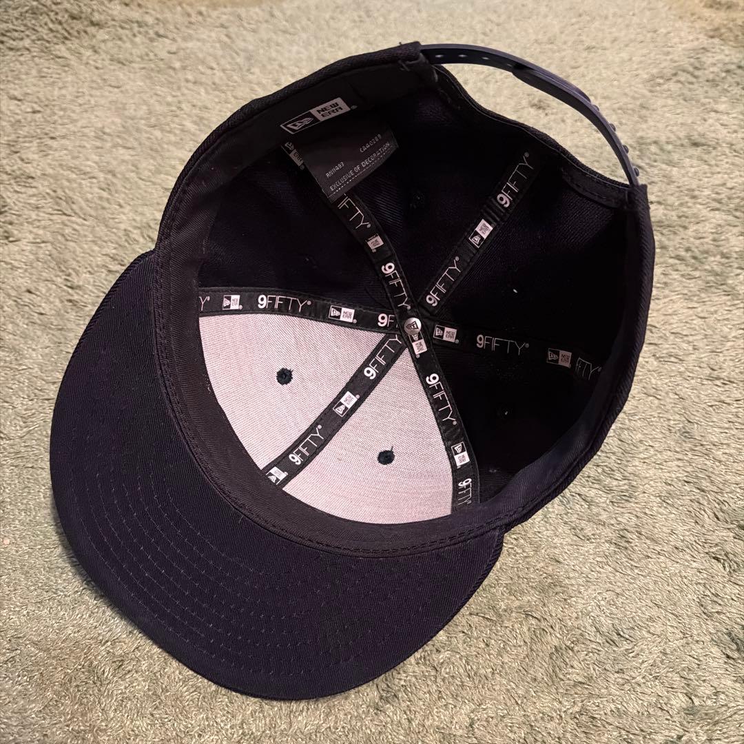 ニューエラ × シマノ SHIMANO キャップ 9FIFTY ネイビー