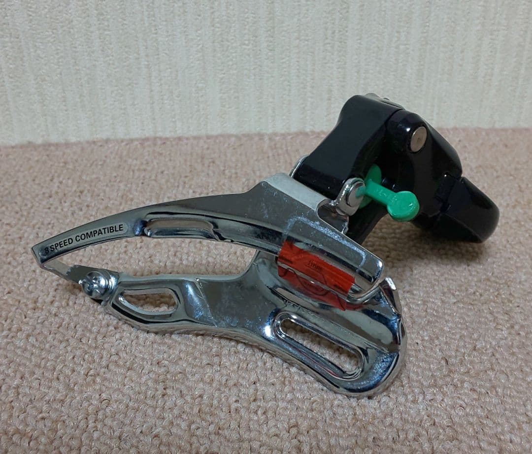 マウンテンバイクFディレイラー 新品３個、中古２個