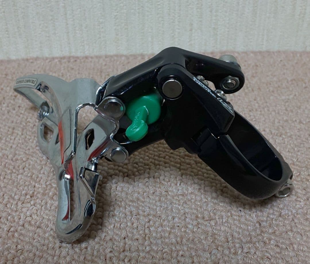 マウンテンバイクFディレイラー 新品３個、中古２個